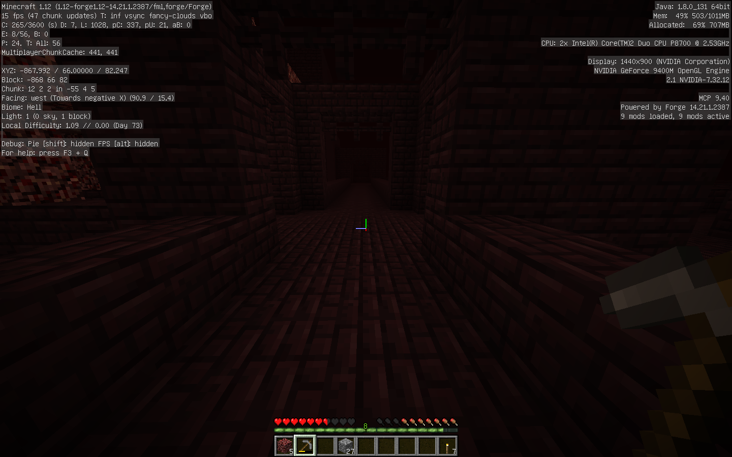 YSK: You can find way more Nether Fortresses running east or west